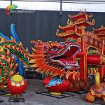 Traditional Festival Chinese New Year Lanterns 2 Meters Weather Proof for sale