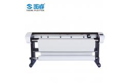China Textile / Fabric Digital Plotter Printer With Double HP45 Ink Cartridges supplier