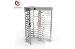 China SUS304 Full Height Security Turnstile Rotating Security Gates Bidirectional supplier