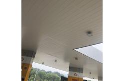China 300mm Width Plank Ceiling Tiles Windproof Exterior Plain Perforated Pattern supplier