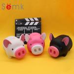 Pink Pig Plastic Piggy Bank Toy Eco Friendly PVC Material For Kids for sale