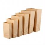 Customized Paper Bag Packaging Recyclable Food Grade Kraft Paper Bag for sale