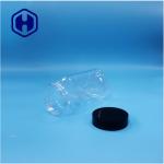 Triangle Shaped Clear Plastic Dried Food Marshmallow Candy Jar Screw Top Lid