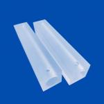 Frosted Fused Silica Laser Cavity 99.99% Pure Quartz High Precision Parts for sale