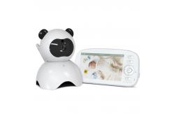 China 5 Inch HD Baby Monitor with Pan-Tilt Camera and Night Vision supplier