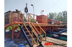 China Horizontal Directional Drilling Solids Control System Skid Mounted For Trenchless Industry supplier