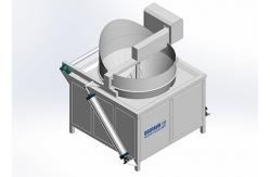China French Fries And Fry Chicken 100kg/H Automatic Fryer Machine supplier