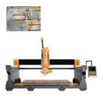 5 Axis CNC Bridge Type Stone Cutter Machine 22kw For Granite Marble for sale