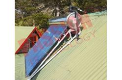 China Indirect Loop Solar Power Hot Water System , Roof Mounted Solar Water Heater Pipes supplier