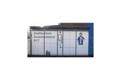 China Winnsen Credit Card Gas Cylinder Vending Locker With Touch Screen Doors supplier
