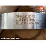 A105 / SA105 Carbon Steel Bleed Ring , B16.5 / B16.48 , Common In Pumps, Compressors, Turbines for sale