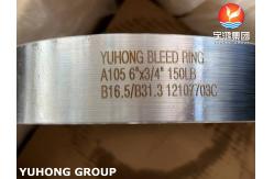 China ASTM A105 Carbon Steel Pipe Fitting Forged Bleed Ring / Drip Ring supplier