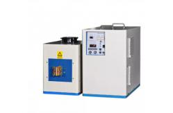 China Optional PLC Induction Heater Furnace , 380V Induction Heat Treatment Machine supplier