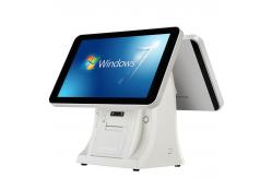 China All In One 15.6 inch 1366x768 Windows POS System Intel J1800 supplier