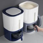 Insect Proof Automatic 10kg Rice Storage Container Household Storage Organization for sale