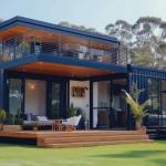 Prefabricated Two Storey Container House Expandable Portable Homes for sale