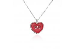China Enamel Sterling Silver Letter Pendant supplier