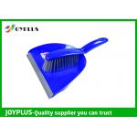 Blue Household Cleaning Brushes Sweeping Brush And Dustpan Multi Purpose Easy Operation for sale