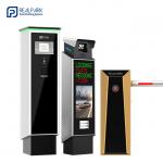 LPR Parking Controller With 5mp LCD LPR Camera , License Plate Recognition Gate Opener for sale