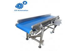 China Straight Automatic Conveyor Belt System Aluminum Frame High Efficiency supplier