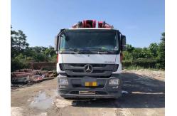 China Used 2019 Shacman 56m Concrete Pump Truck With Boom SYM5449THBE 560C-8A supplier