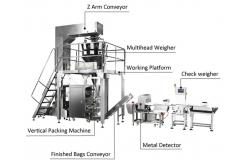 China Popcorn Multi Head Packing Machine Accuracy 0.1 - 1.5g supplier