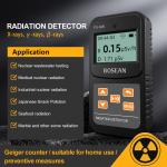 Handheld Portable Digital Nuclear Detector Radiation X Ray Y Ray Geiger Radiation for sale
