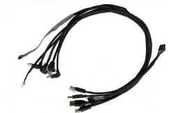 China 10 Pin 1.0mm Pitch RJ45 USB Networking Wire Harness supplier