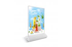 China A4 Table Stand Menu Display Board Panel Advertising Rechargeable Light Box supplier