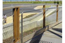 China Boundary Wall Architectural Wire Mesh 4.0mm Dia supplier