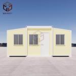 Soundproof Thermal Insulation Foldable 20ft Container Collapsible Prefab Homes for sale