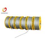 12 Strands Anti Twisting Steel Wire Rope , Galvanized Hexagonal Wire Rope Wire Pilot Rope for sale