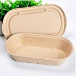 Corn Starch Biodegradable And Compostable Tableware Lunch Box Restaurants for sale