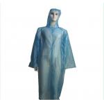 Soft PE Material Disposable Plastic Gowns For Water / Oil / Blood Prevention for sale