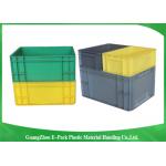 PP Plastic Logistic Euro Stacking Containers For Food Clothes Auto Medical 21.2L for sale