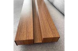 China 100X30mm Aluminum Metal Ceiling U Shaped Baffle Ceiling System With Cover Panel supplier