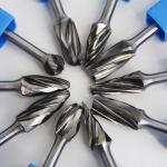 Carbide Burr Bits Diamond Cut Aluma Tooth Shape Wide Head Diameter Range for Precise Milling for sale