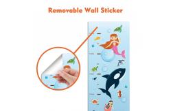 China Children's Removable Laminated Poster Board Dry Erase Growth Chart Poster supplier