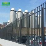 Spiked Top Steel 1200mm High Palisade Security Fencing for sale