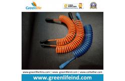 China Losting Protection Baby Walking Safety Felxi Elastic Blue Lanyard Tether supplier