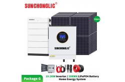 China 10.2kw Inverter / 20kwh Lifepo4 Battery Home Energy System supplier