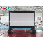 Inflatable Video Screen Portable Inflatable Movie Screen With Air Blower For Backyard / Parks for sale