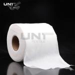 Polyester Viscose Spunlace Nonwoven Fabric Pearl Dot Pattern for sale