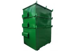 China Waste Treatment Front Lift Bin Skip Bins Front Load Garbage Bins Customized supplier