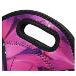 Butterfly Design Waterproof Neoprene Cooler Bag SBR Insulated Lady Tote Customized