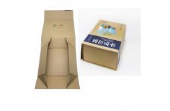China Magnetic Closure Folding Paper Gift Box For Garments Rectangular Clothing Packaging supplier