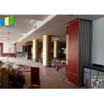 Wooden Operable Acoustic Diffuser Panels , 36 / 42 dB Interior Sliding Doors For Hotel for sale