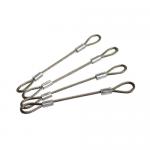 Display Wire Rope Lanyard Steel Wire Sling Stainless Steel With String Loops for sale