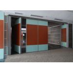 Banquet Hall Acoustic Room Dividers Aluminium Movable Wall 85 mm Thickness for sale