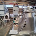 Starch Flour Bag Dump Station With Vibration Screener System For Discharging Unloading